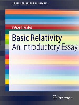 cover image of Basic Relativity